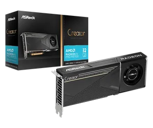 ASRock AMD Radeon AI PRO R9700 Creator 32GB